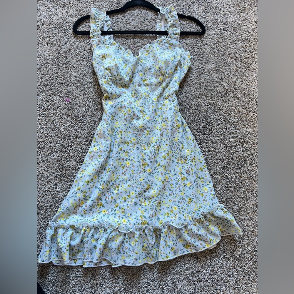 floral sun dress